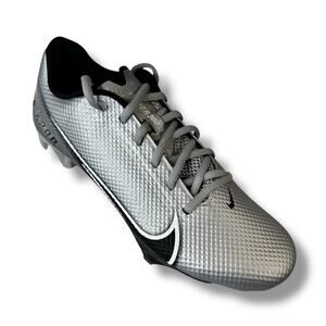 NEW Nike Vapor Edge Speed 360 Silver Football Cleats CD0082-009 Mens Sz 8